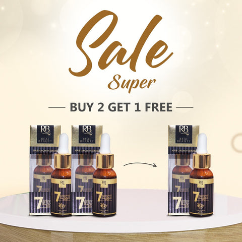 Hair Growth Serum With 7 Effects (BUY 2 GET 1 FREE )