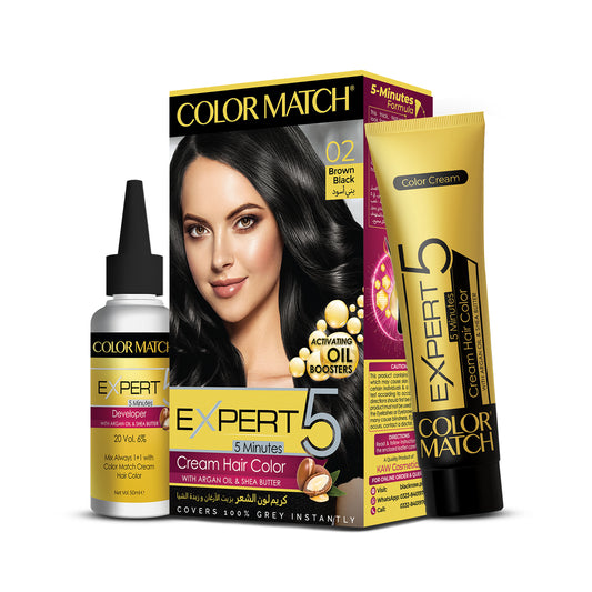 Color Match Expert 5 Cream Hair Color - Blackrosecolorexperts